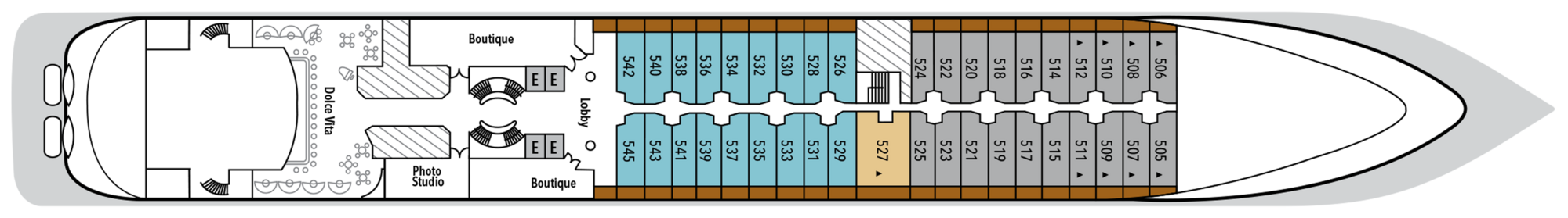 Deck 5 plan